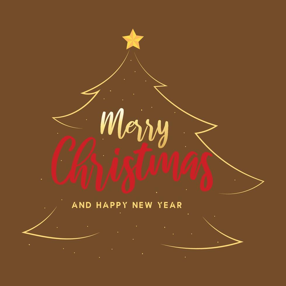 Merry christmas typography template 11955422 Vector Art at Vecteezy