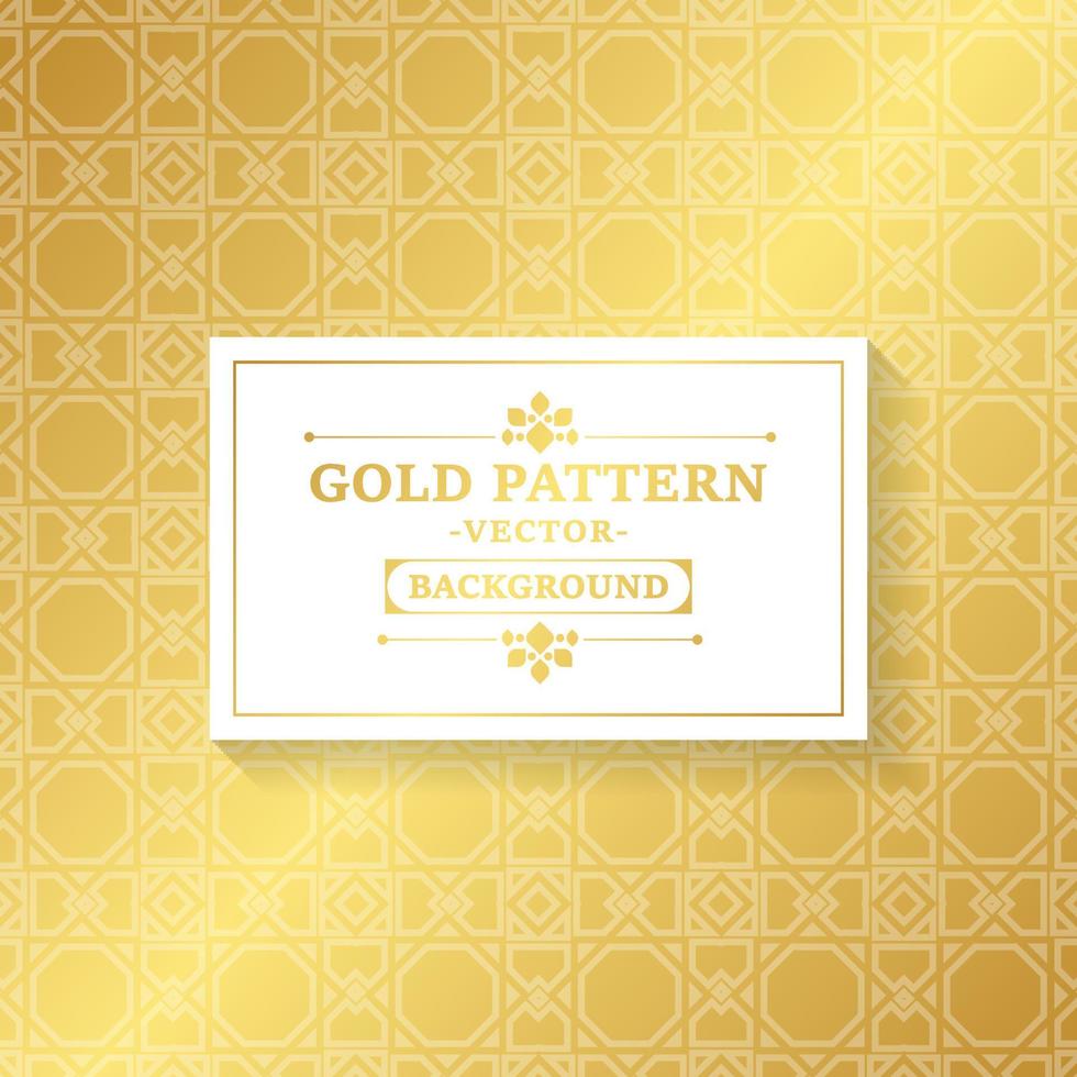 Luxury ornament pattern design background vector