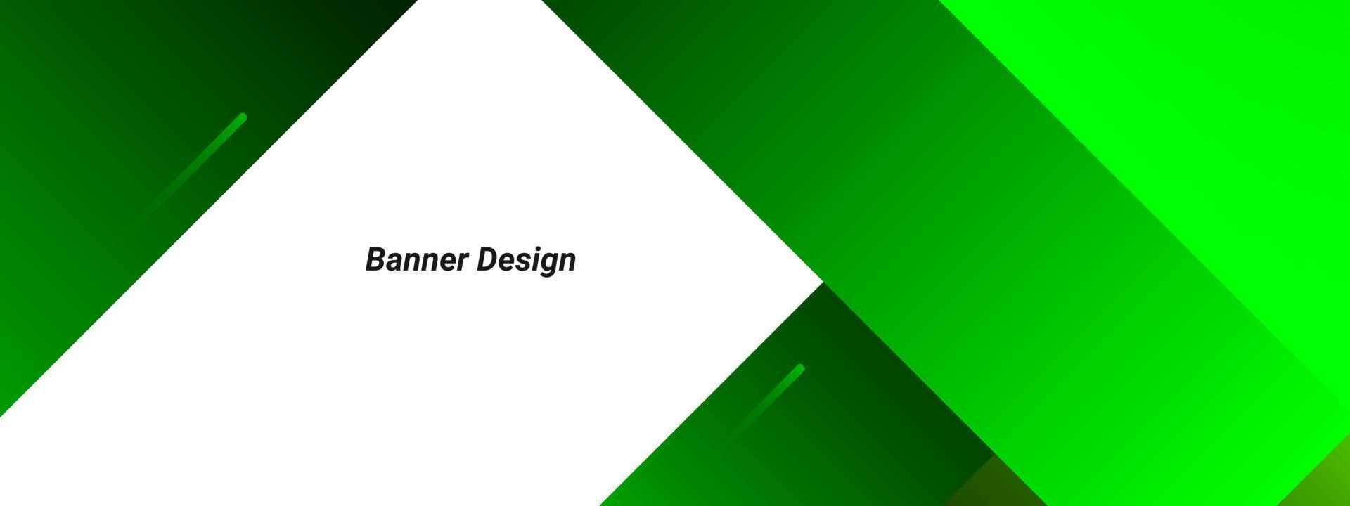 Fondo de diseño colorido moderno verde decorativo brillante verde geométrico abstracto vector