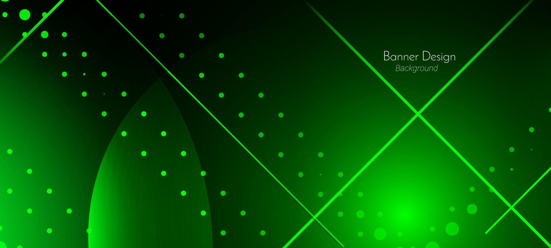 Abstract geometric green transparent gradient lines illustration pattern background vector