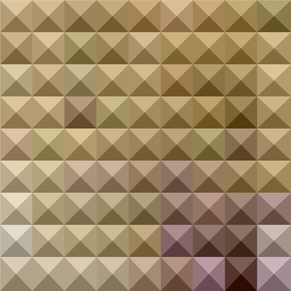 Burlywood Brown Abstract Low Polygon Background vector