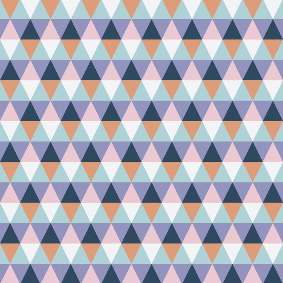 Triangled Seamless Pattern vector
