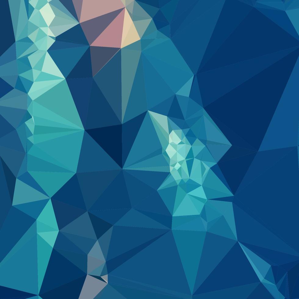 Ball Blue Abstract Low Polygon Background vector