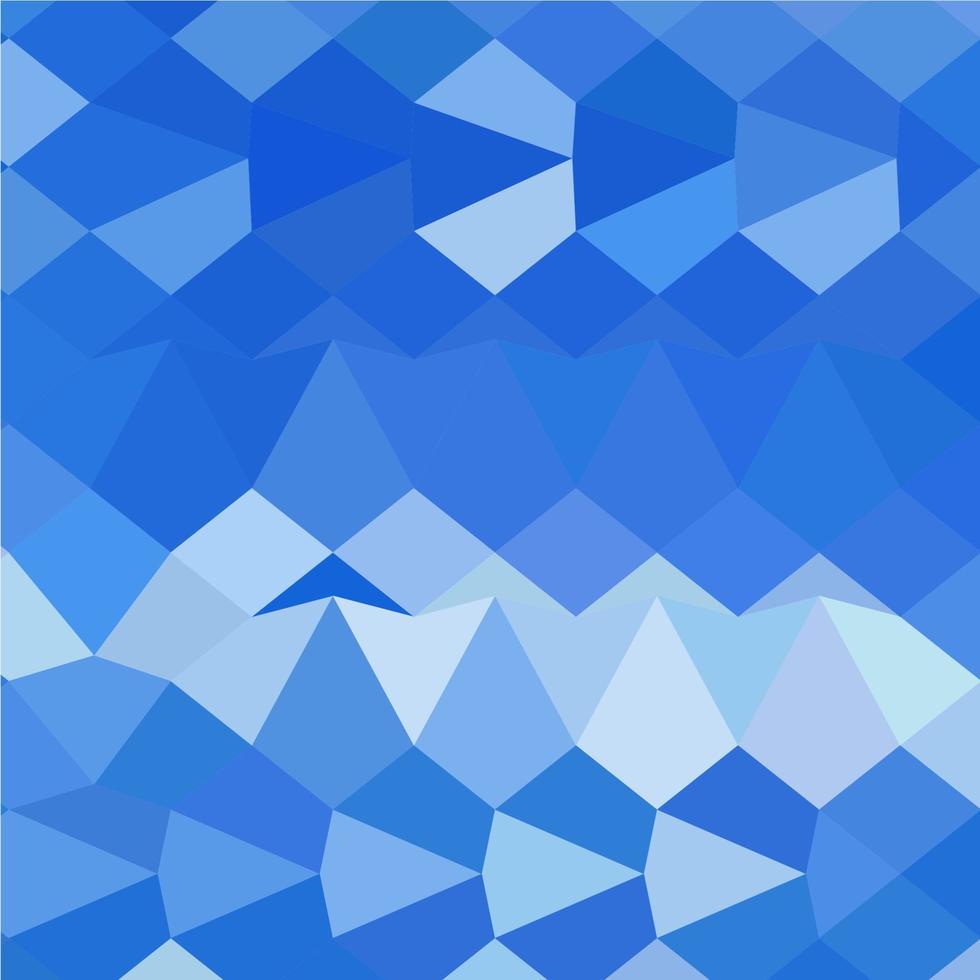 Brandeis Blue Abstract Low Polygon Background vector