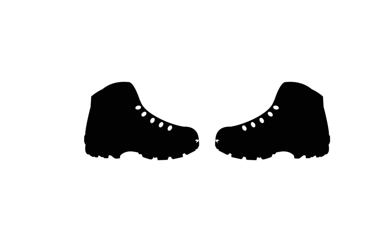 illustration vektor graphic of shous or snakers fit for logo or icon vector