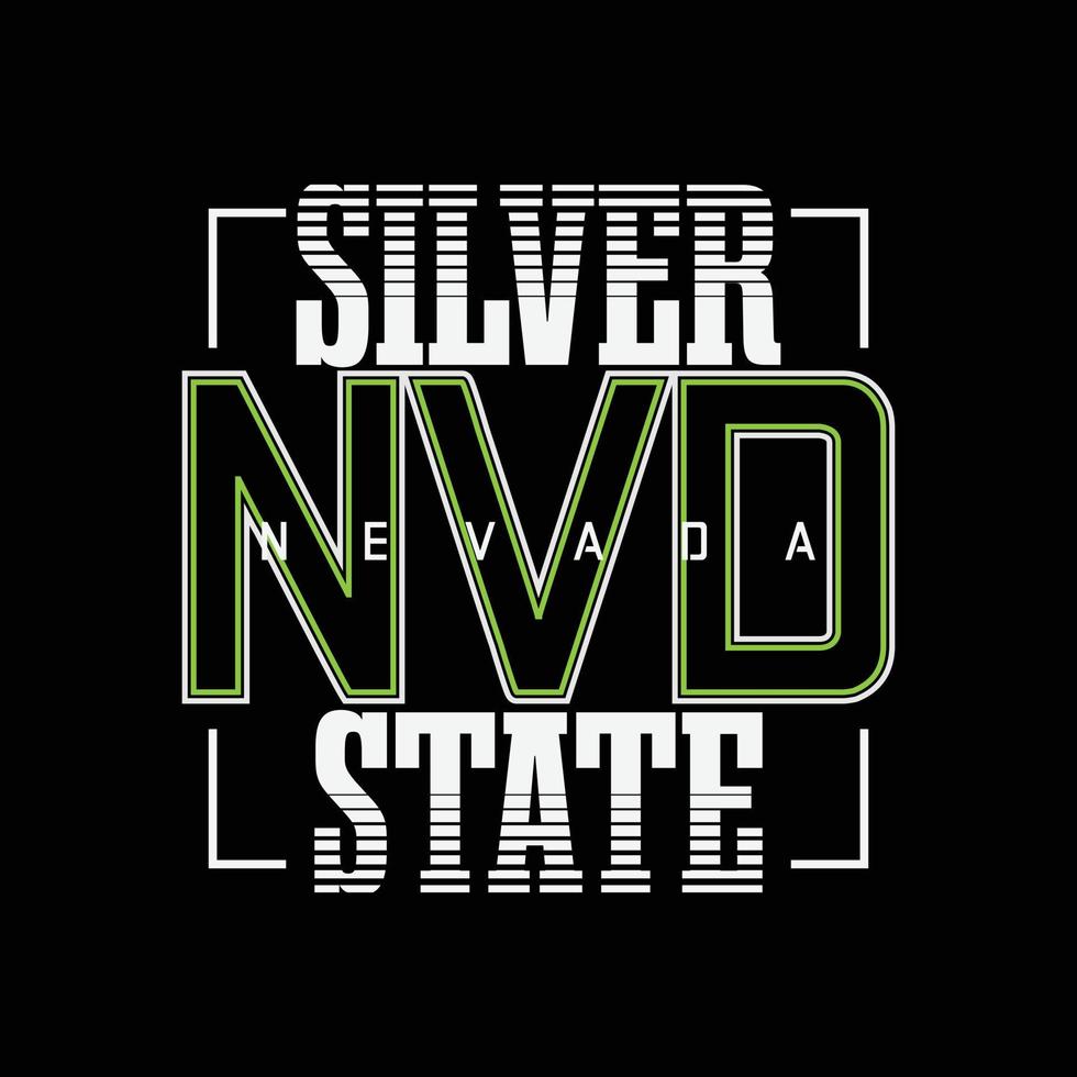 Nevada vector illustration and typography, perfect for t-shirts, hoodies, prints etc.