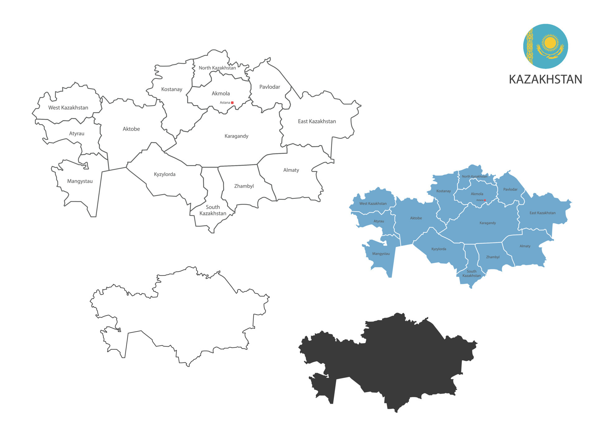 Карта Казахстана вектор. Карта Казахстана иллюстрация. Островки карта Казахстана шаблон. Карта Казахстан Астана Турция Алания рисунок.