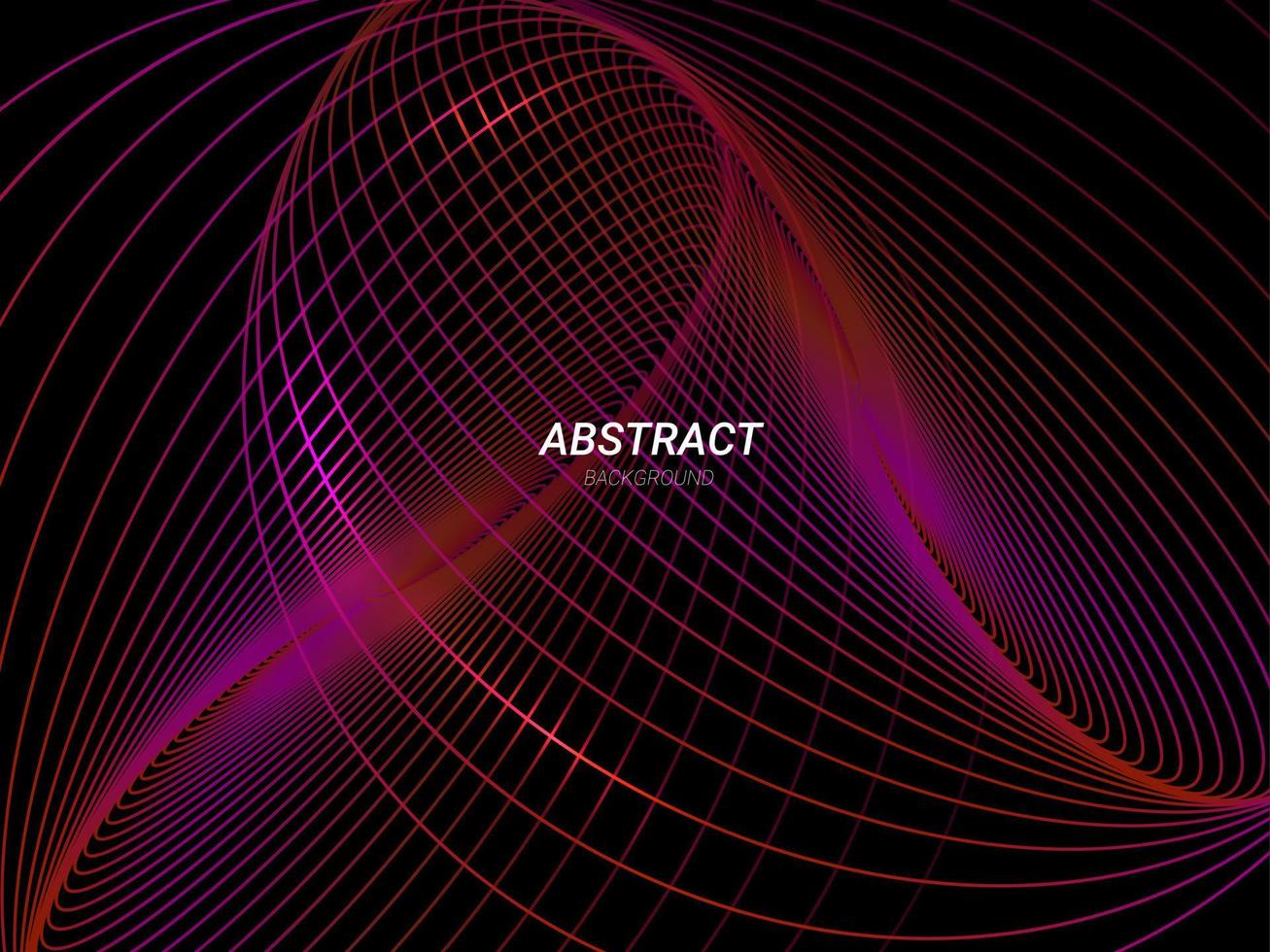 Abstract geometric colorful modern flowing lines pattern background vector