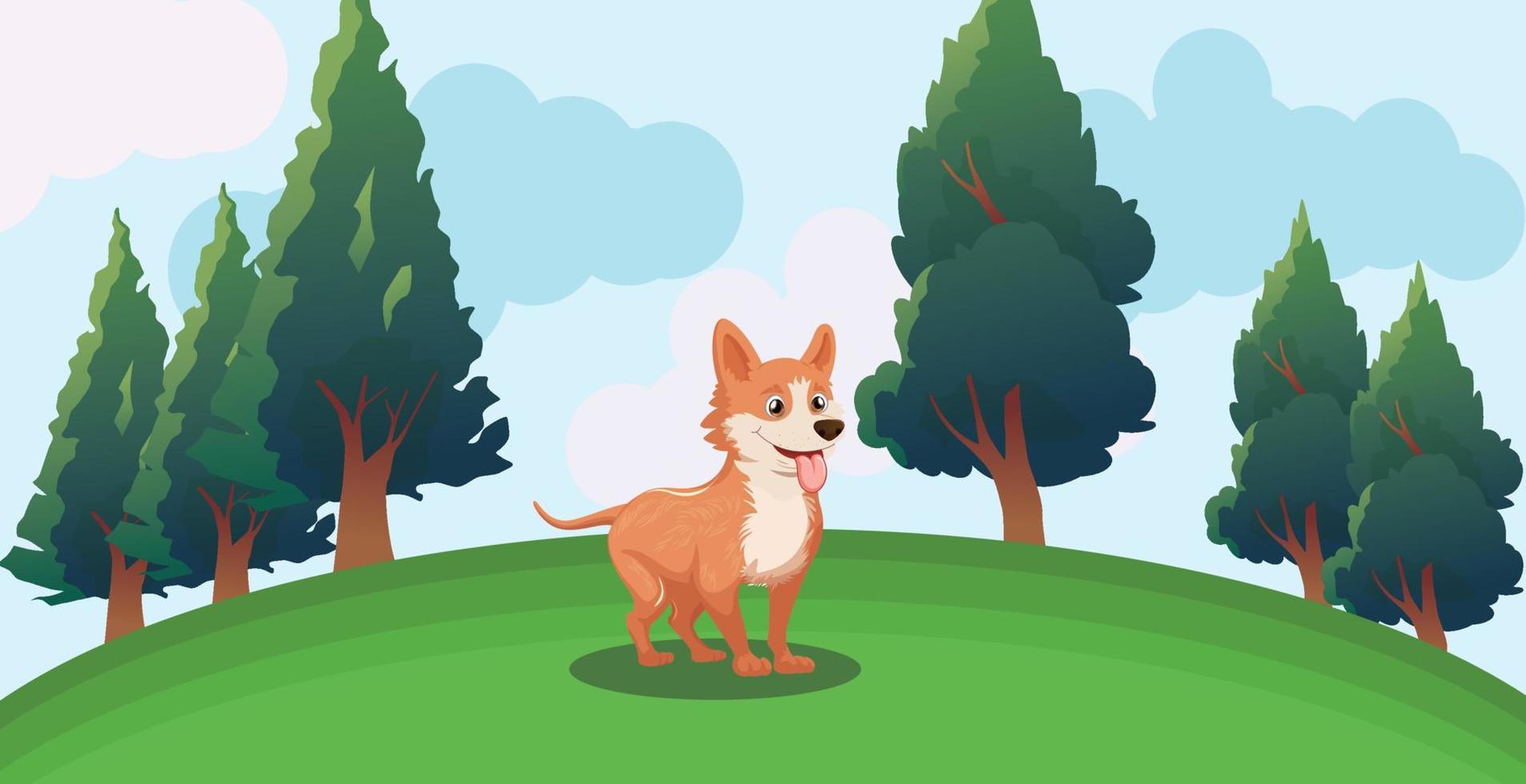 dog vector art