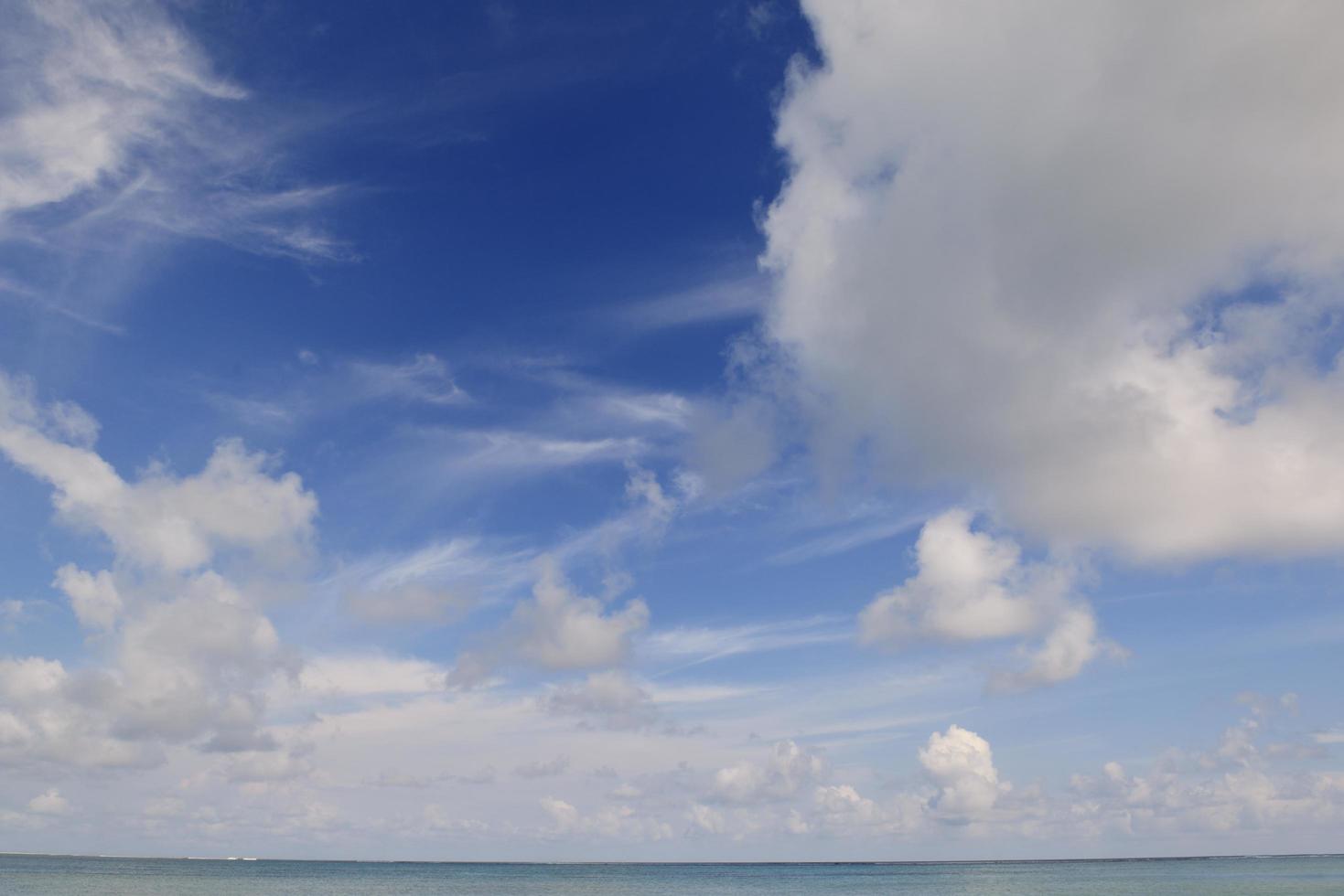 Tropical beach view photo