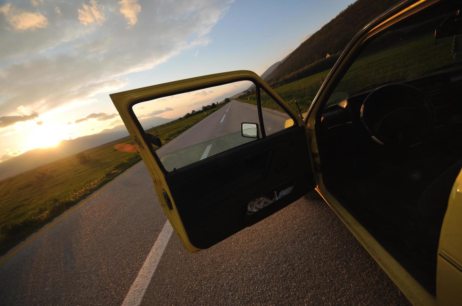 On the road photo