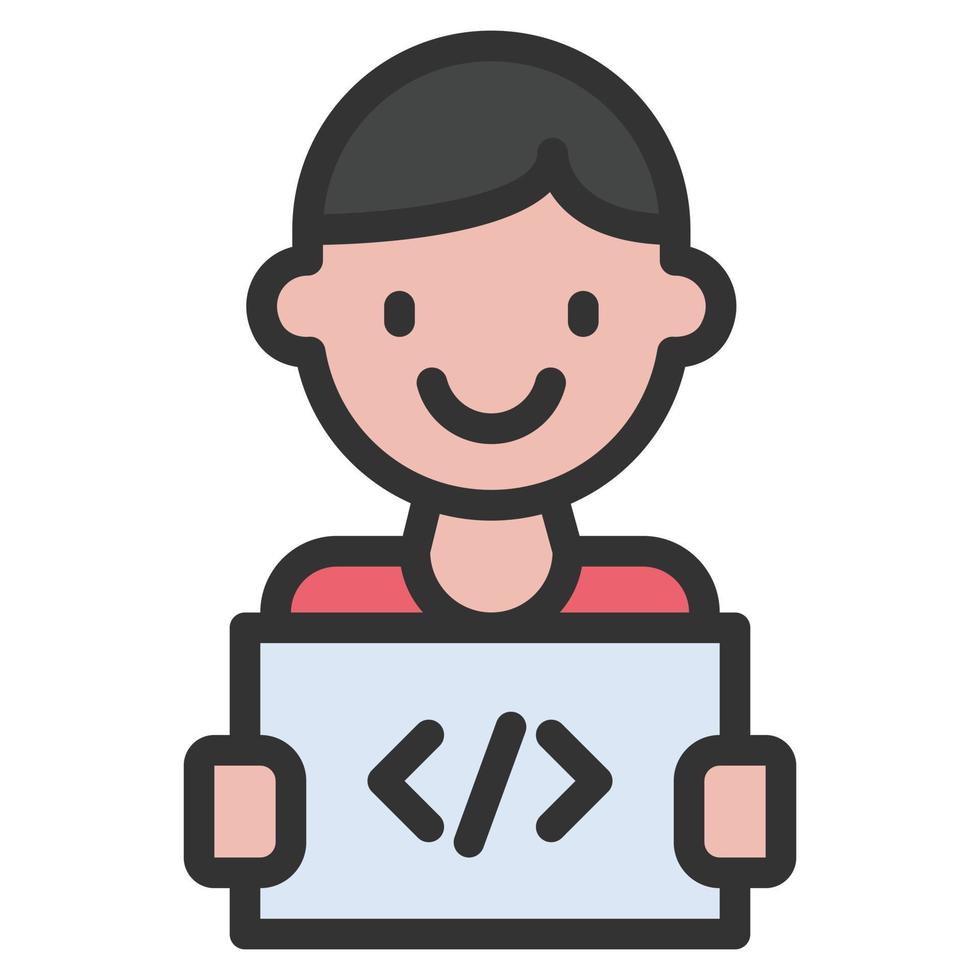 education icon line color vector illustration
