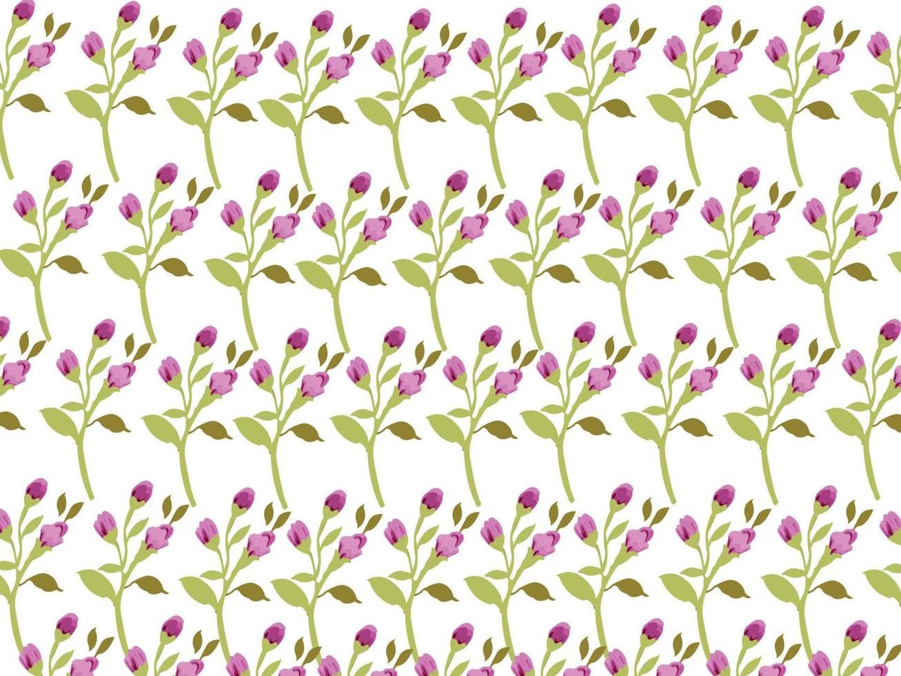 Seamless pattern floral background design. vector