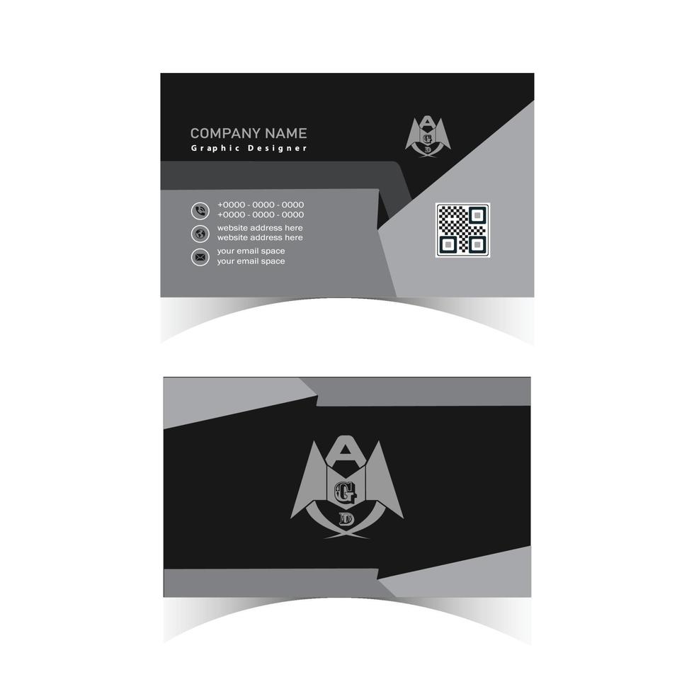 business card template vector