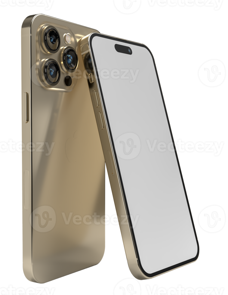 Realistic Smartphone display, device screen Template for infographics