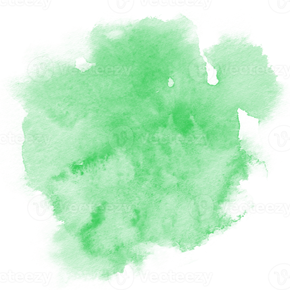 groen plons waterverf verf png