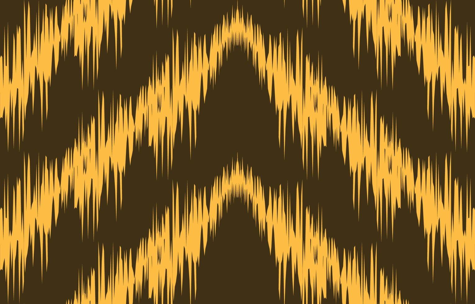 tela ikat de patrones sin fisuras estilo de bordado tradicional étnico geométrico. diseño para fondo, alfombra, estera, sarong, ropa, ilustración vectorial. vector