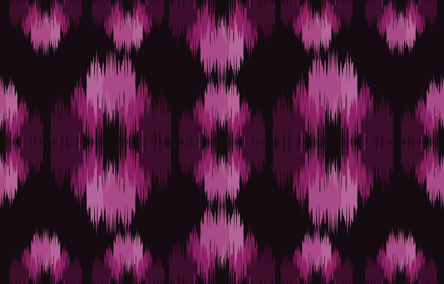 fabric ikat seamless pattern geometric ethnic traditional embroidery style.Design for background,carpet,mat,sarong,clothing,Vector illustration. vector