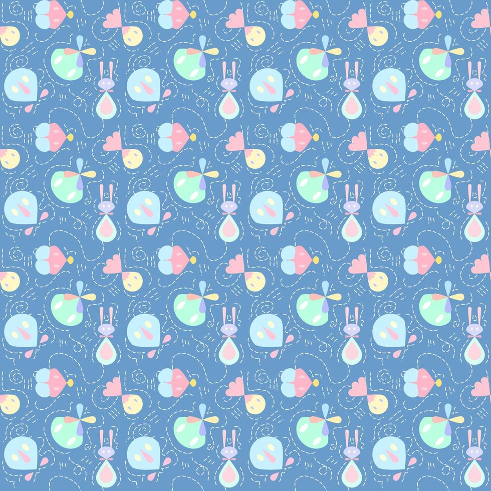 Abstract seamless pattern design. For paper,cover,fabric,bag,notebook etc. vector
