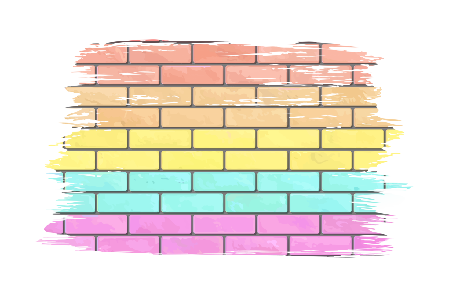 Backsteinmauer-Sublimationshintergrund png