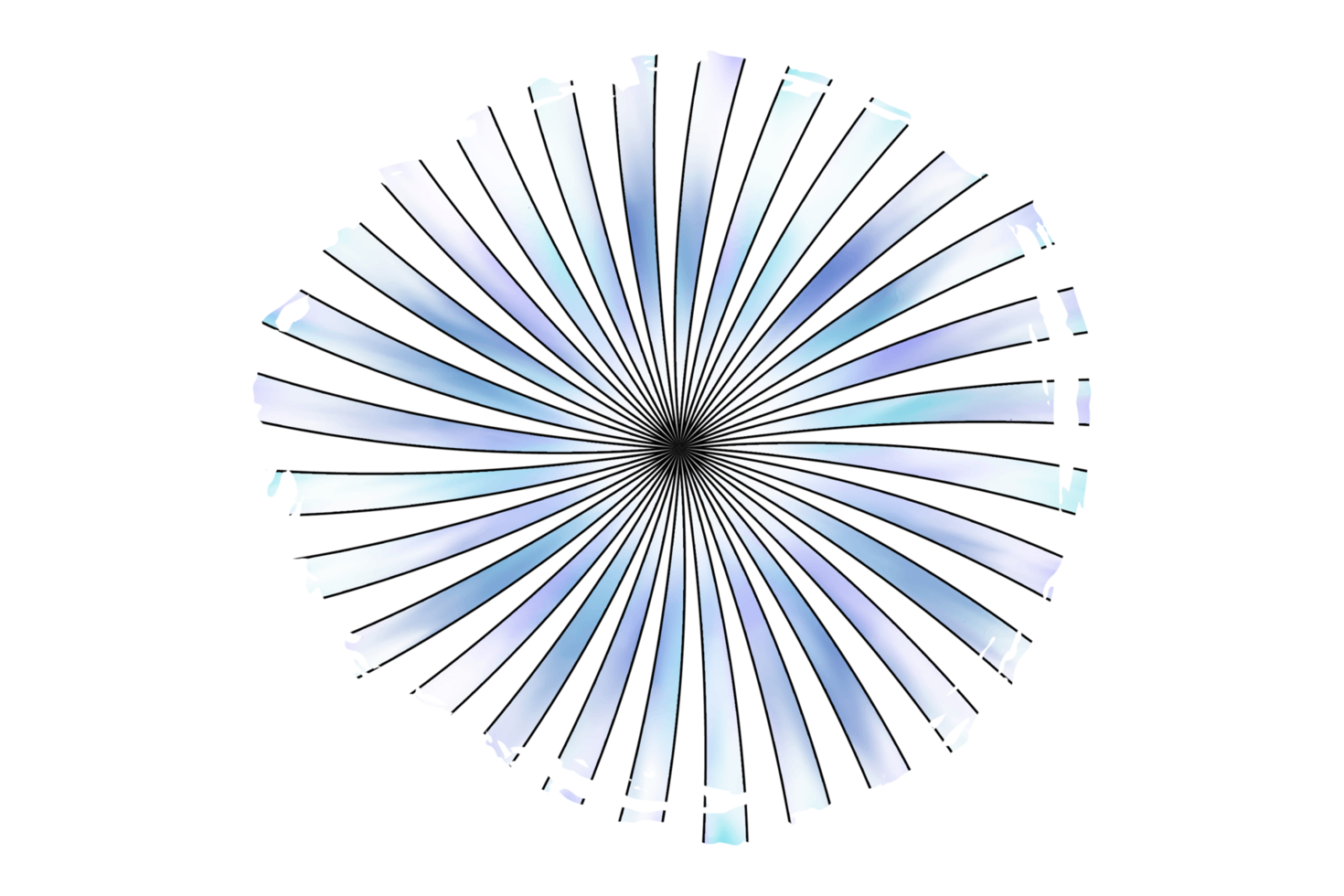 sunburst sublimazione sfondo png