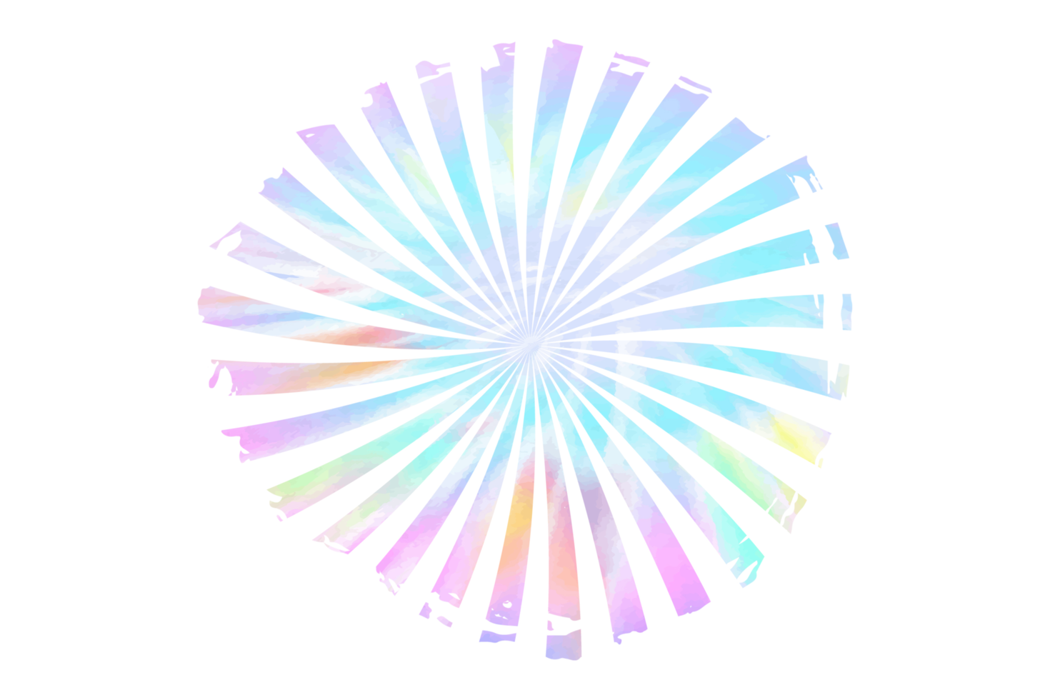 fond de sublimation sunburst png