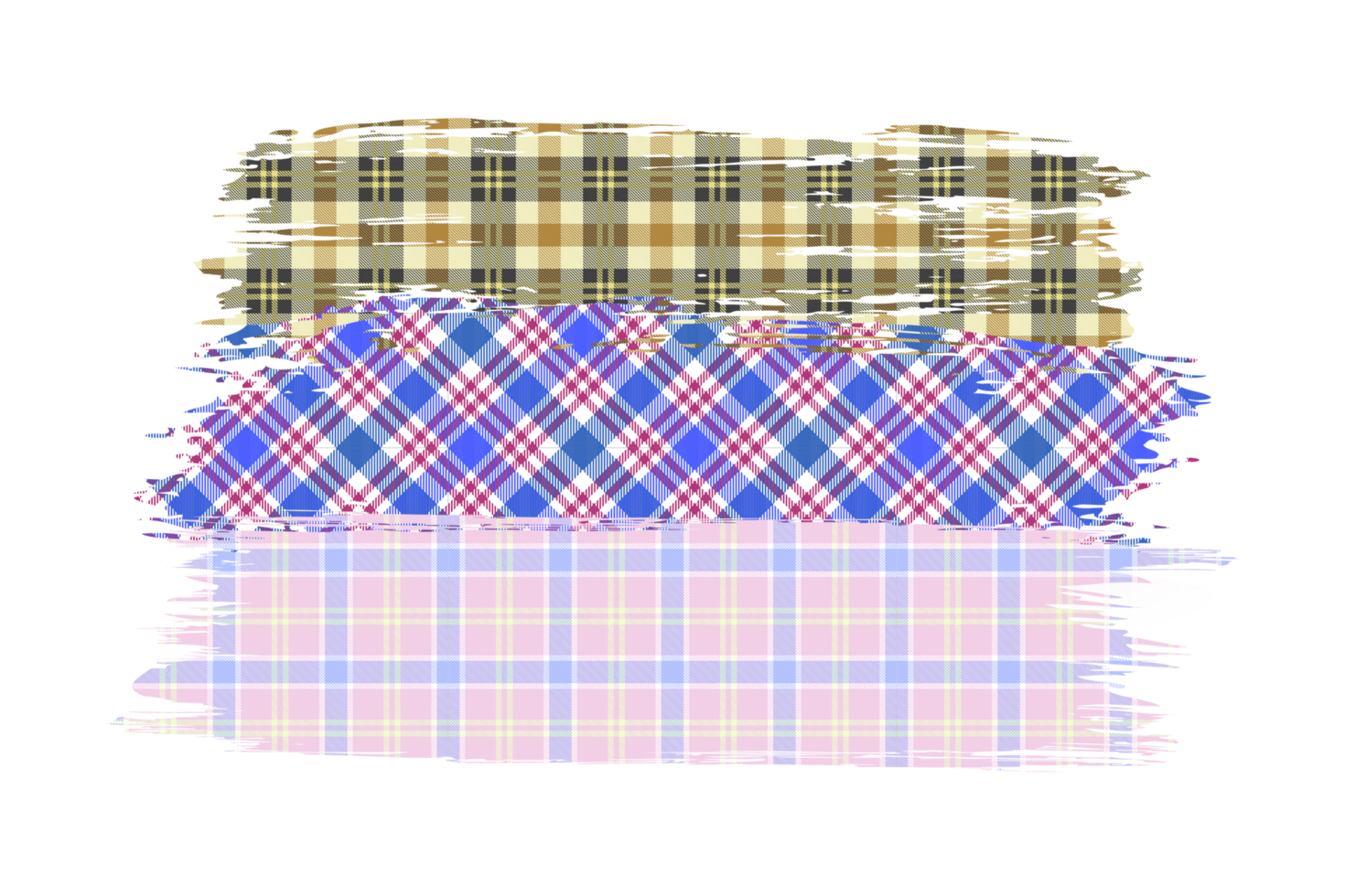 Plaid Sublimation Background PNG