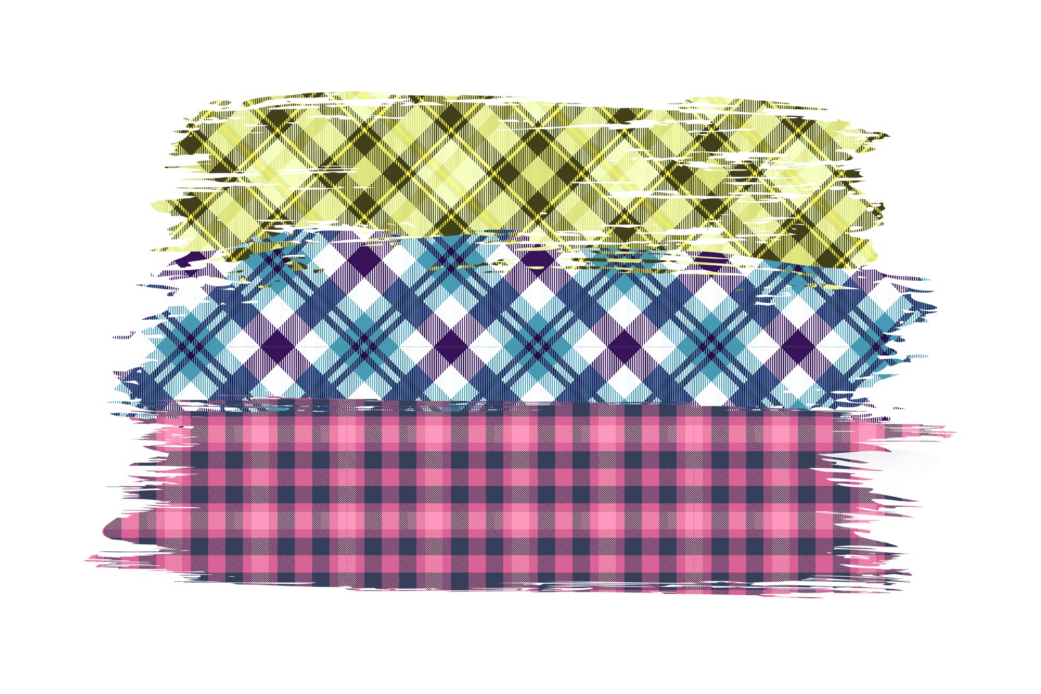 Plaid Sublimation Background PNG