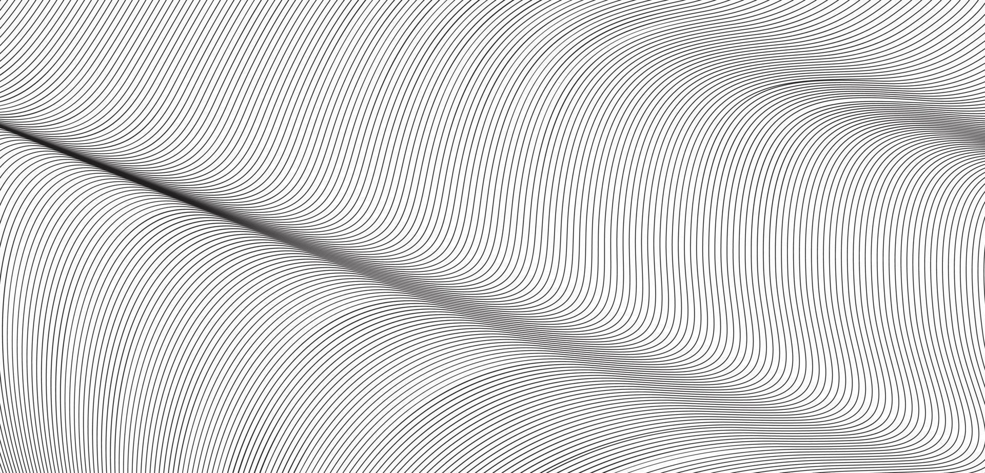 abstract background with business lines. Grey white flowing particles. Digital future technology concept vector