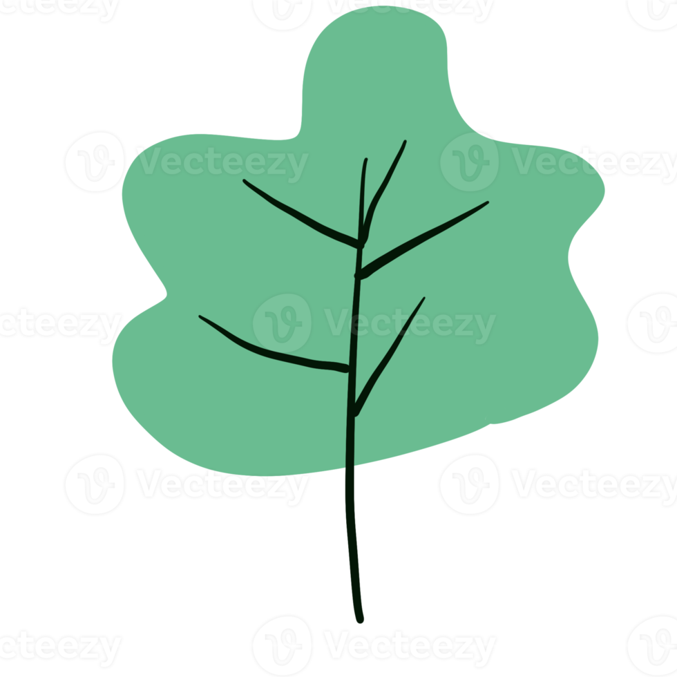 Colorful Tree Elements png