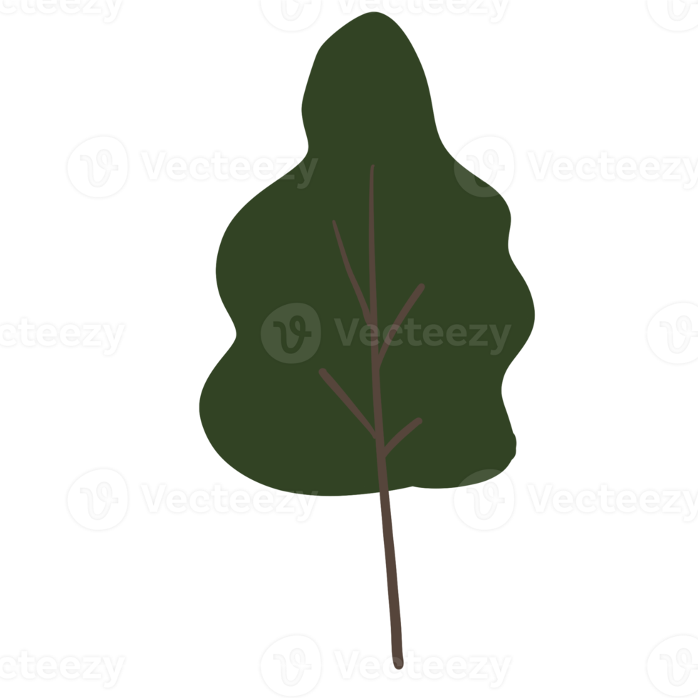 Colorful Tree Elements png