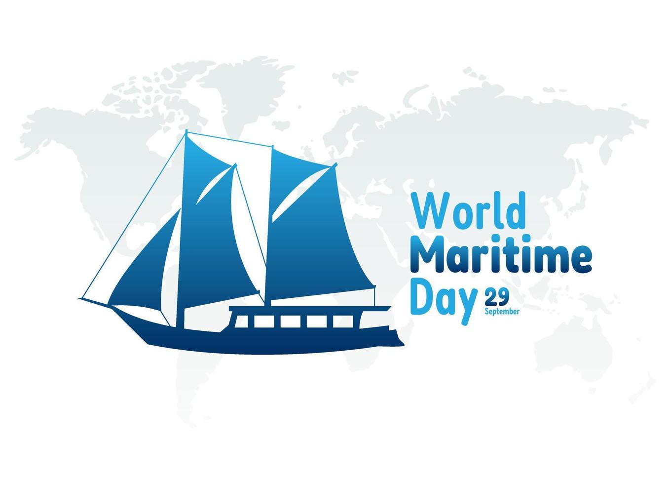 vector graphic of world maritime day good for world maritime day ...