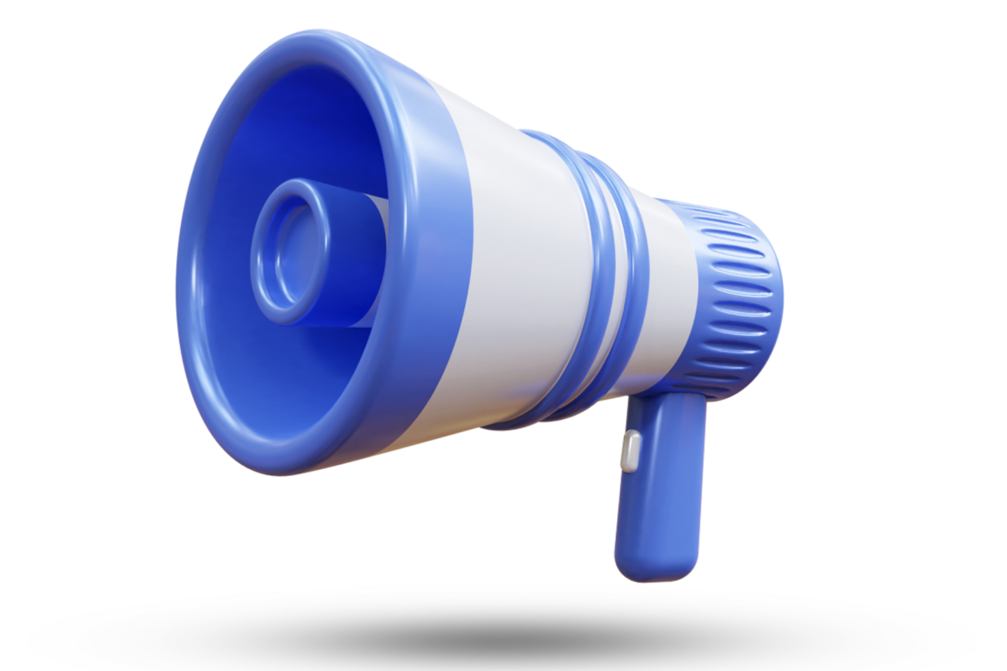 3d megaphone speaker png