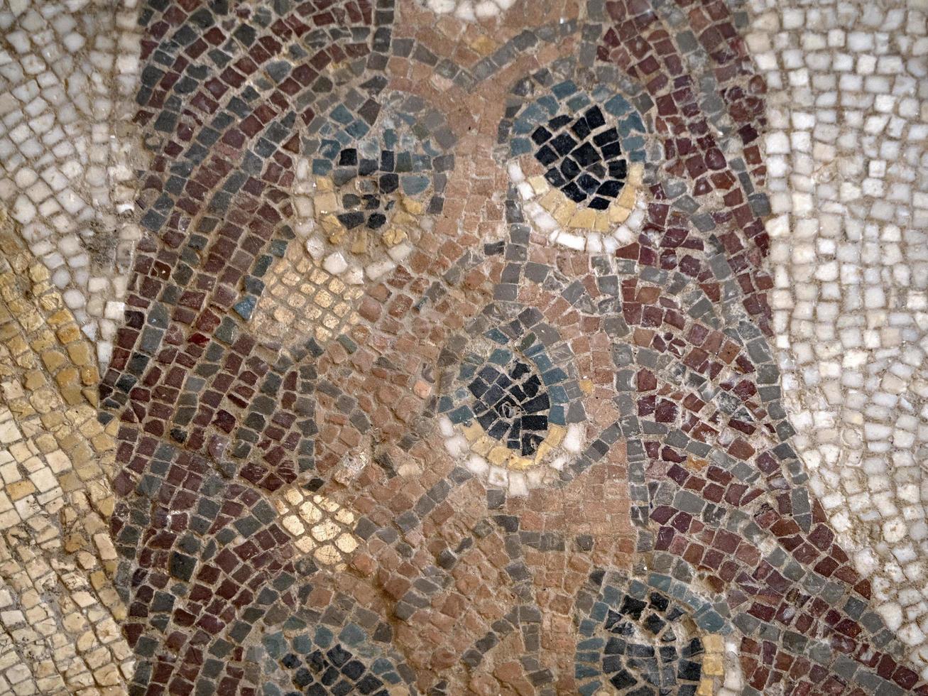 Ancient Roman mosaic of Villa del Casale, Sicily photo