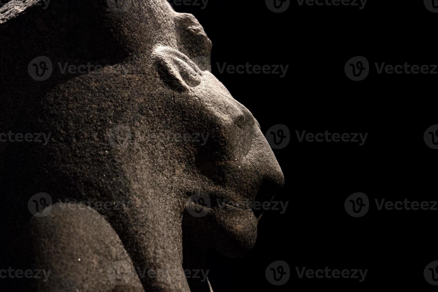 Sekhmet lion godddes egyptian statue photo