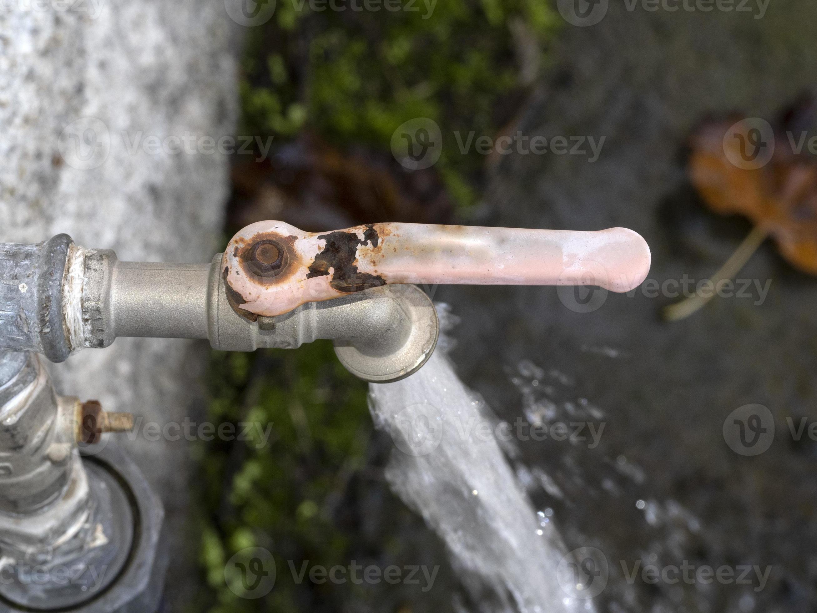open outdoor water tap close up 11969147 Stock Photo at Vecteezy