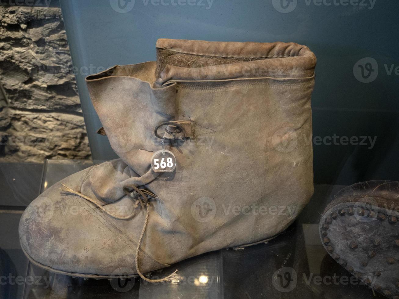first world war wwi snow boot photo