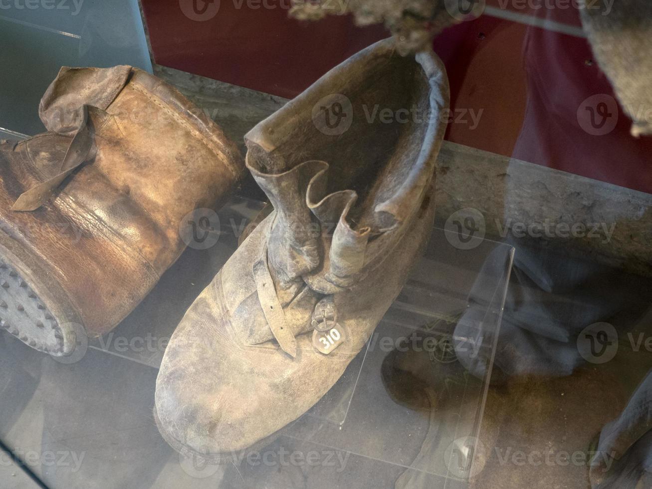 first world war wwi snow boot photo