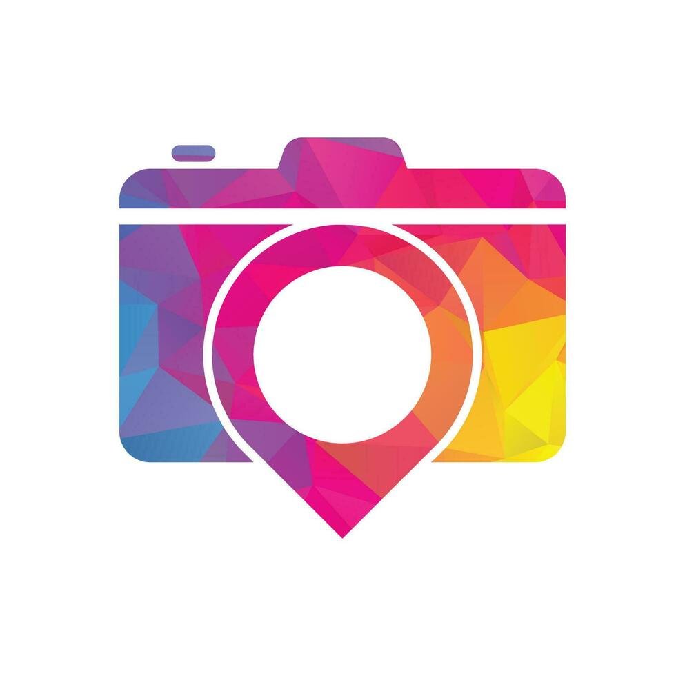 Camera Point vector Logo design illustration. Photo Spot logo designs concept vector illustration,. photography logo designs