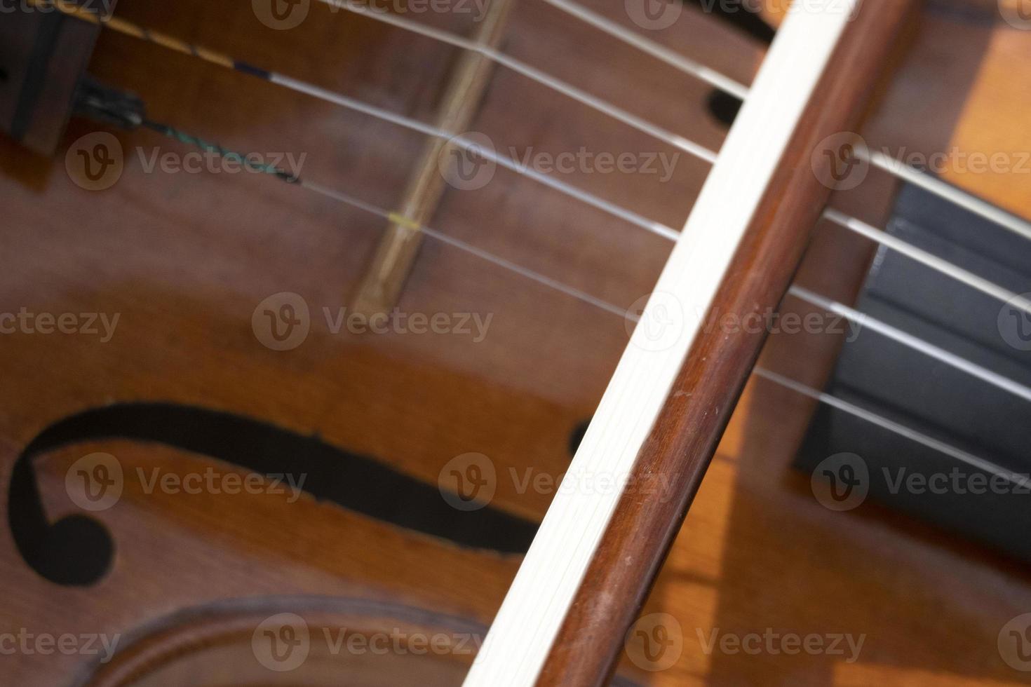 playing violin close up detail photo