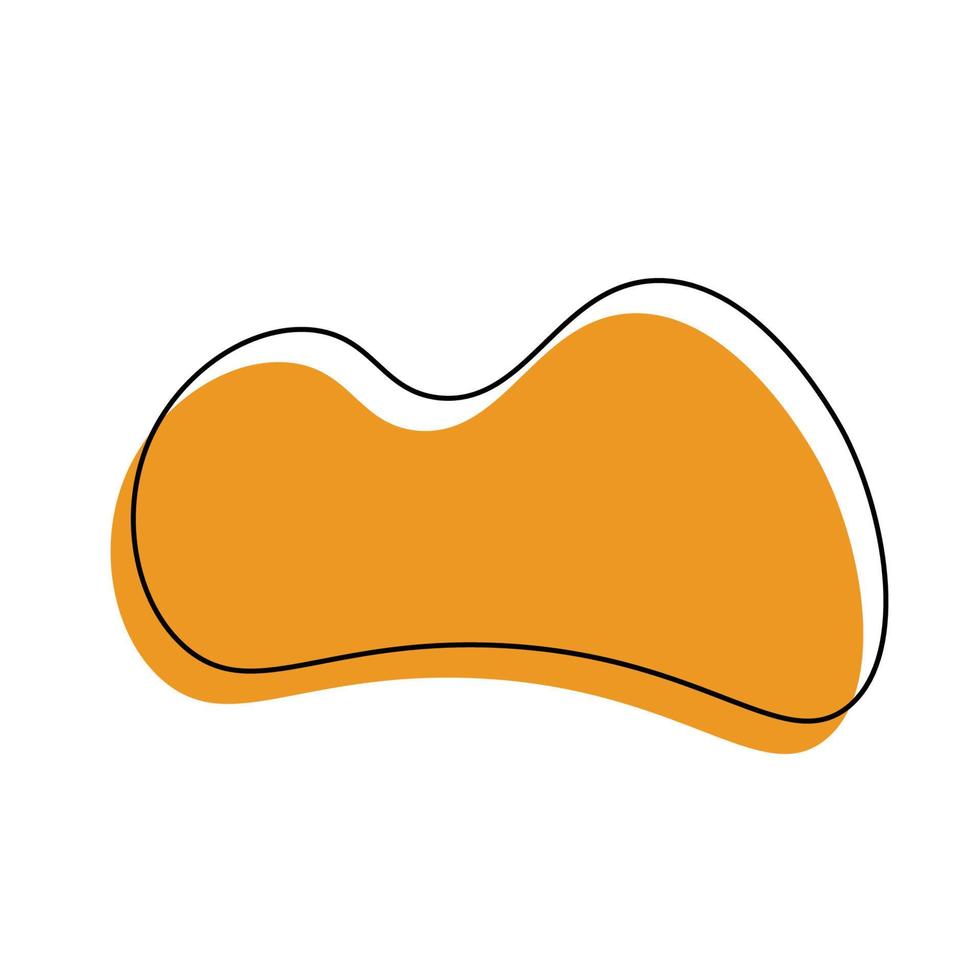 Abstract Shape Lineart vector