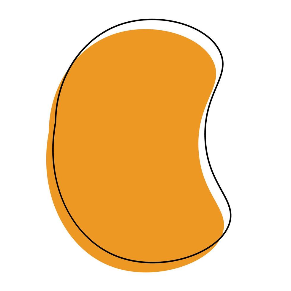 Abstract Shape Lineart vector