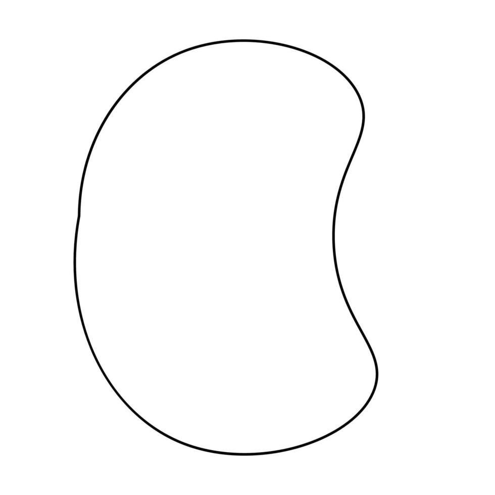 Abstract Monoline Shape vector