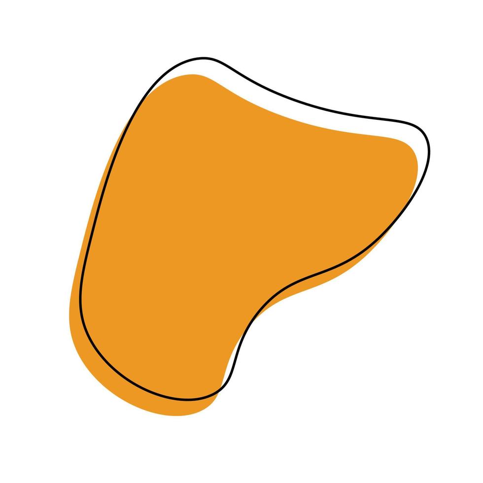 Abstract Shape Lineart vector