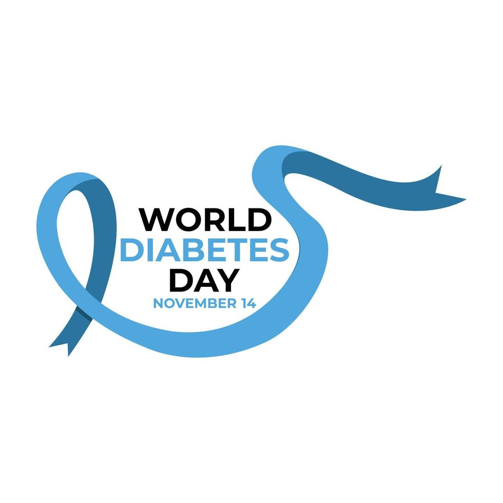 world diabetes day banner drop blood character hold Blood Glucose Meter and icon of Medical devices and drugs vector