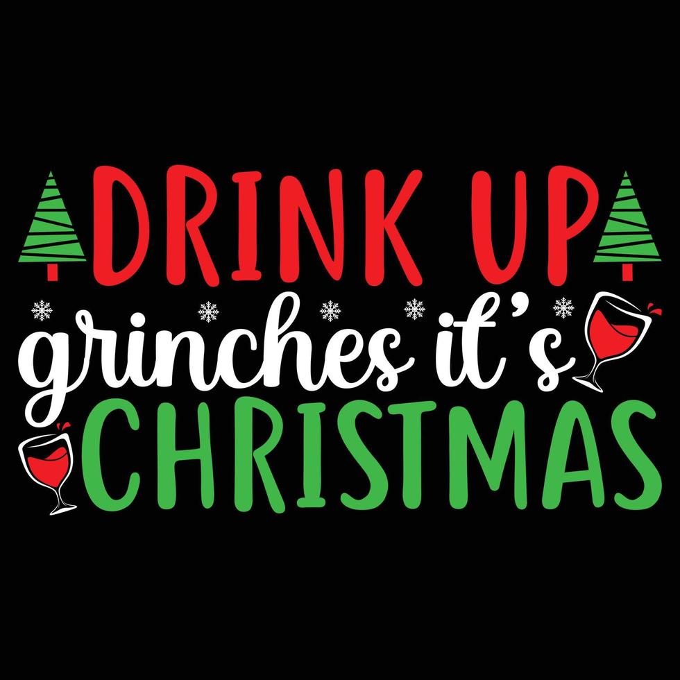 Christmas T-shirt Design Print Ready File Vector
