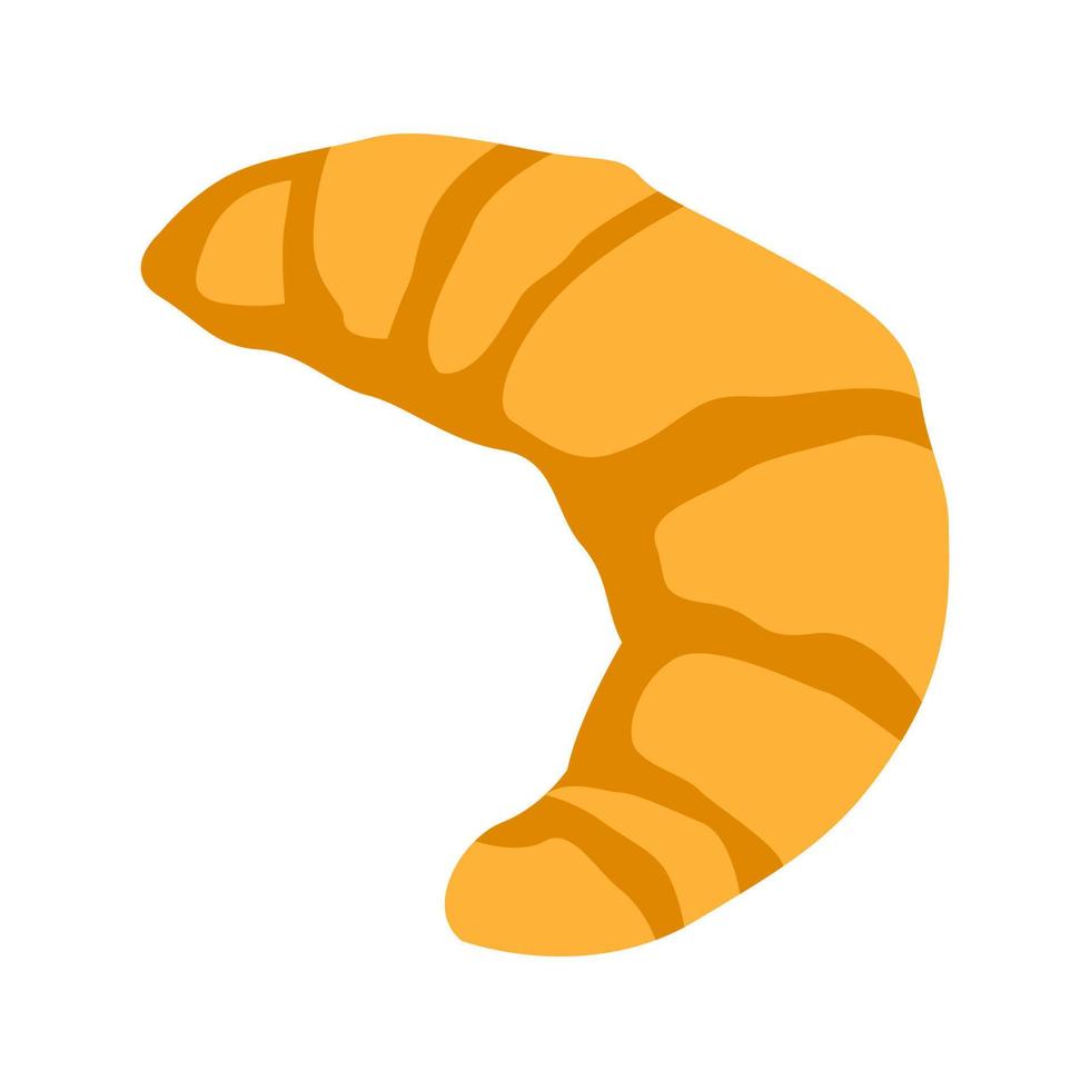 lindo de croissant vector