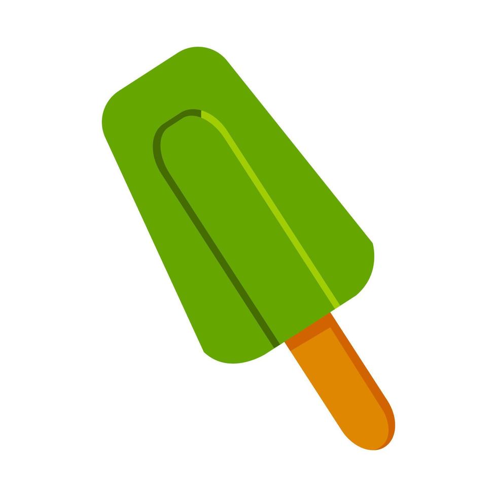 cute of ice pop vector