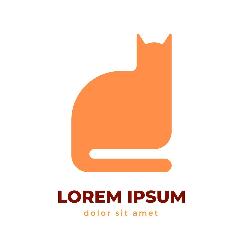 Cat Logo Icon Symbol vector