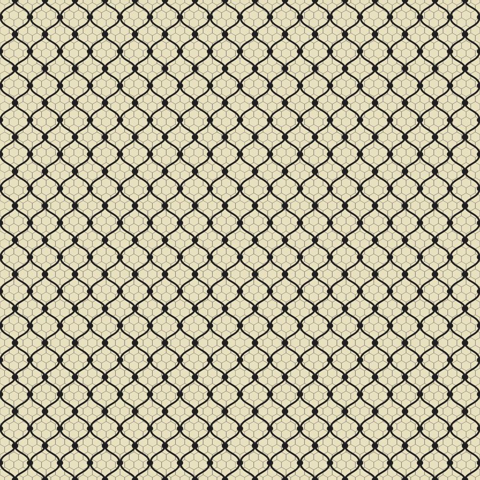 Abstract seamless geometric grid net pattern. Vector art.